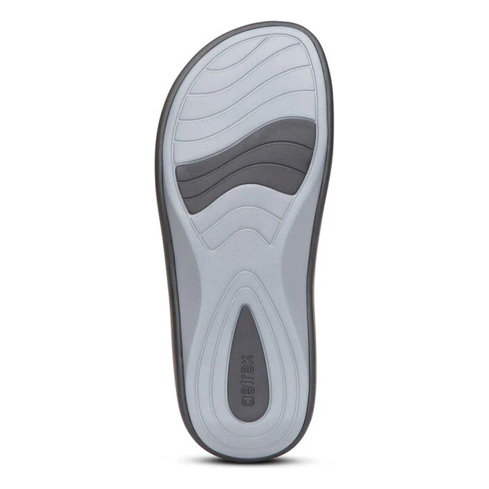 Aetrex Maui Women's Orthotic Flips – Black