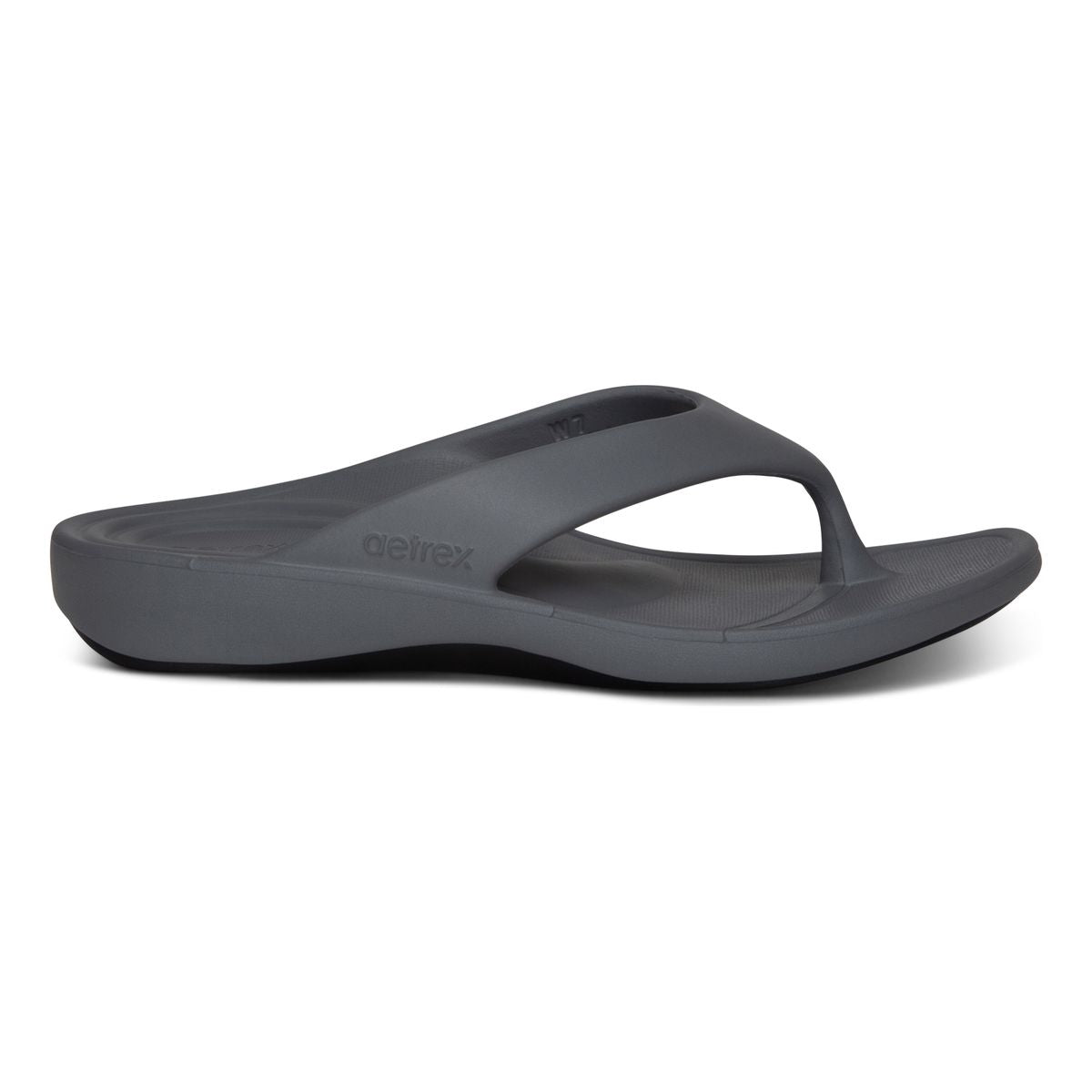 Aetrex Maui Women's Orthotic Flips – Grey