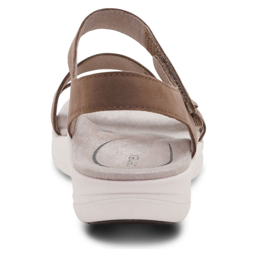 Aetrex Savannah Women's Quarter Strap Sandal – Taupe