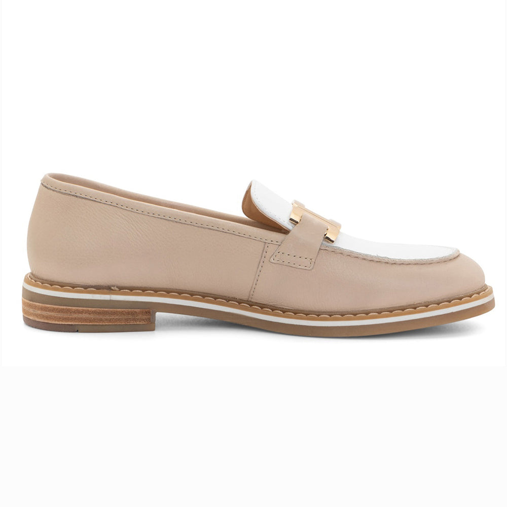 Ara Katsura Loafer in Shell & White