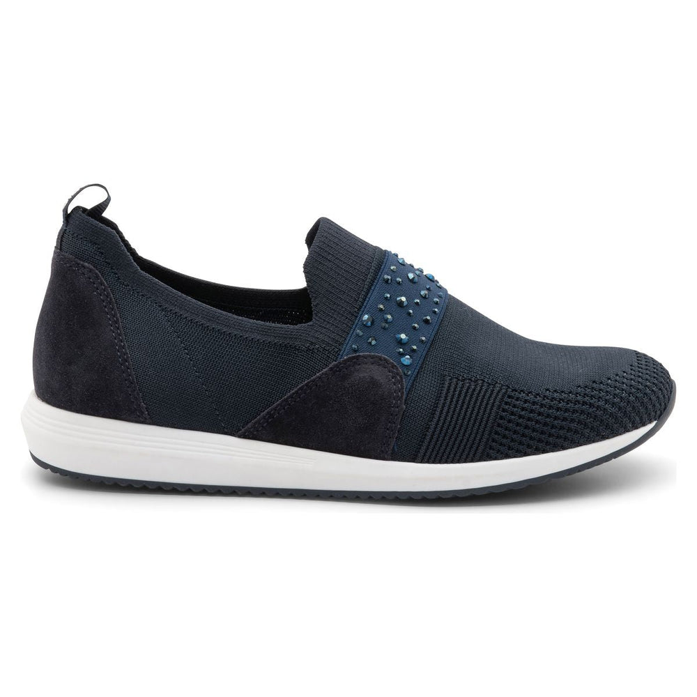 Ara Lynn Women's Knit Slip-On in Navy
