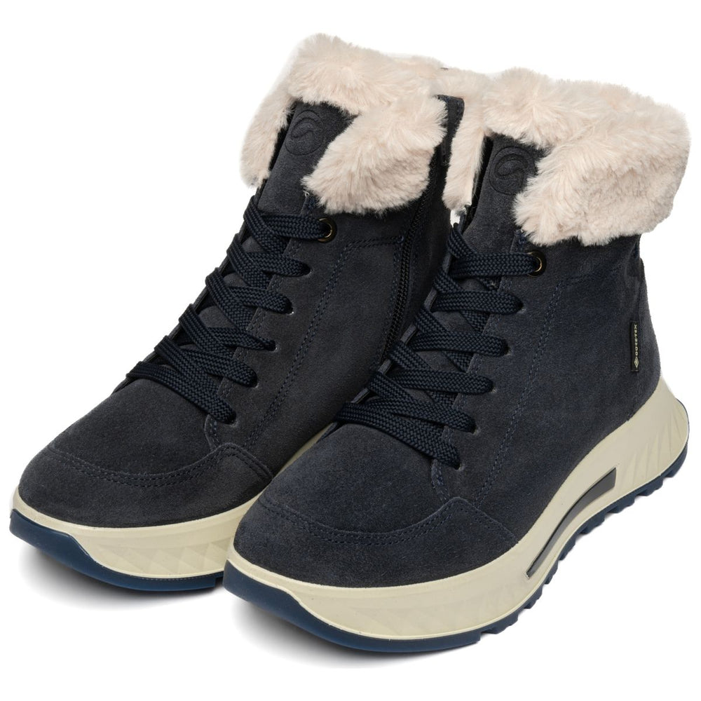 Ara St. Moritz Women's Ankle Waterproof Gore-Tex Boot - Blue Sand
