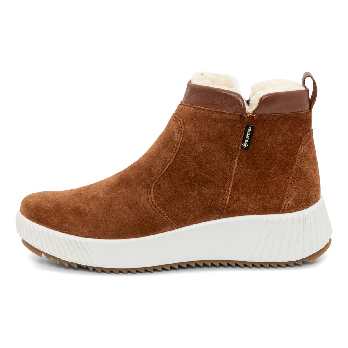 Ara Dahlia Women's GORE-TEX Zip Ankle Boot in Nut