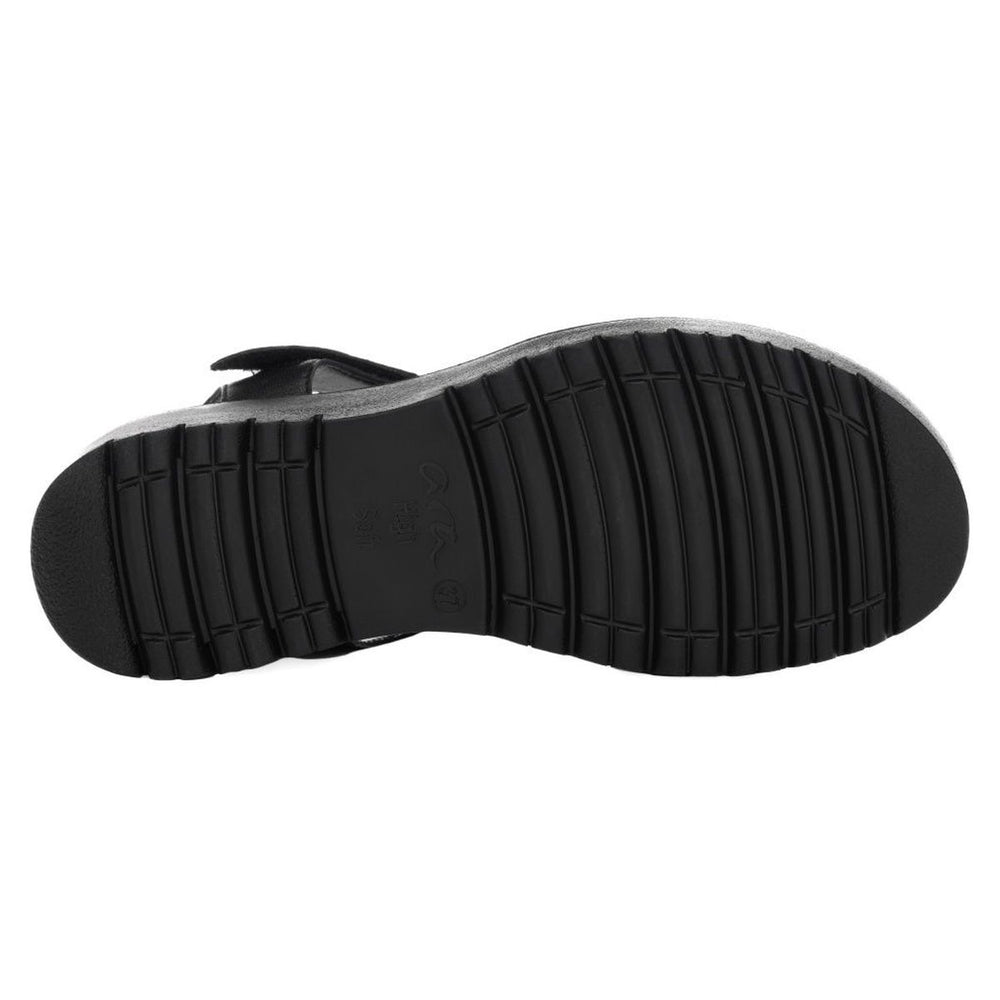 Ara Belize Wedge Sandal in Black