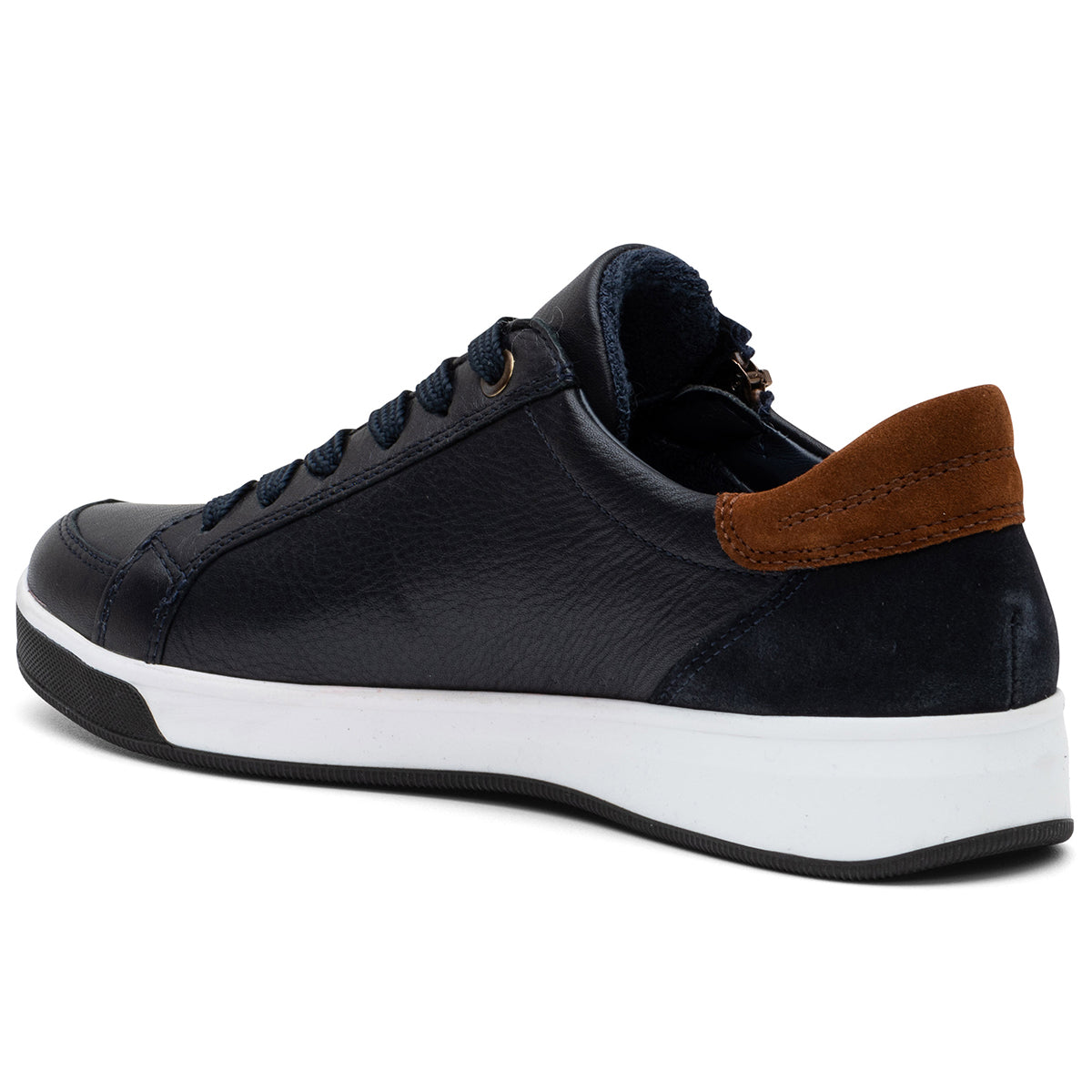 Ara Rei-Low Women's Zip Sneaker in Navy