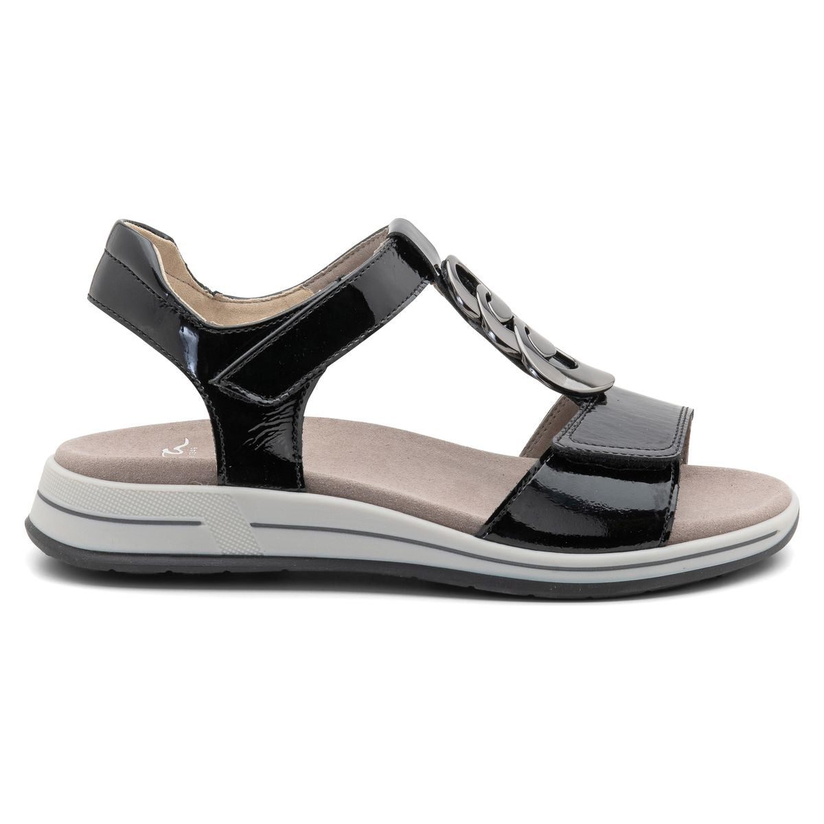 Ara Oregon Women's Sandals In Black