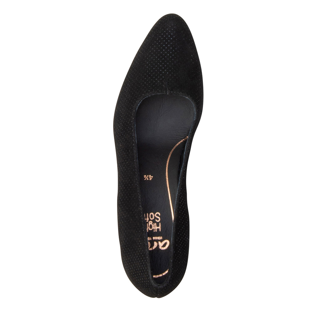 Ara 41409-80 Kit Women's Kitten Heel Pump Black