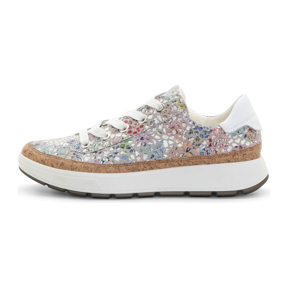 Ara Rem Women's Kork Wrap Lace Sneaker in Multi