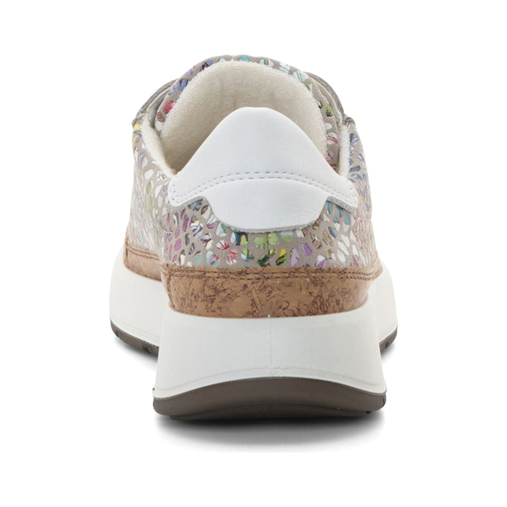 Ara Rem Women's Kork Wrap Lace Sneaker in Multi