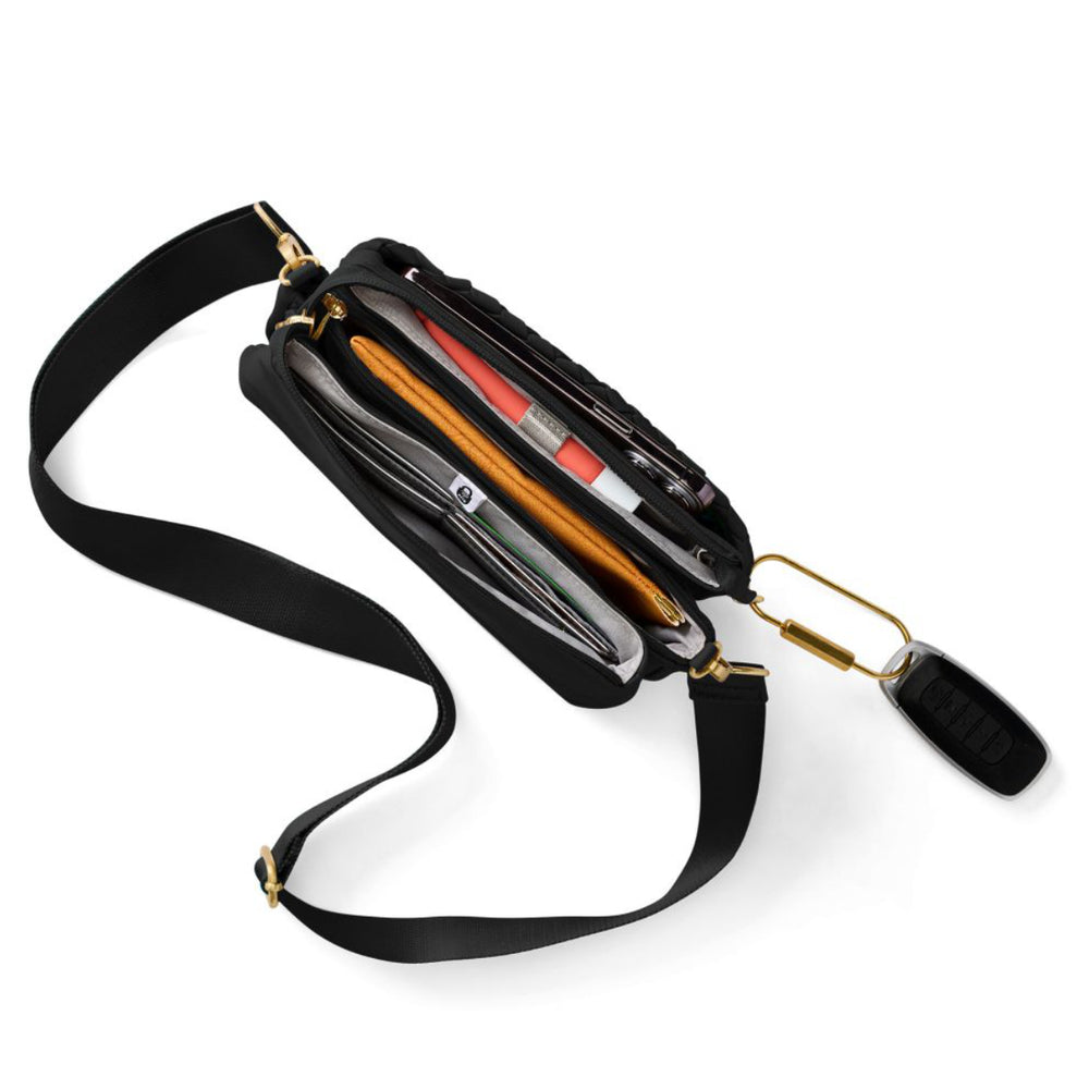 Baggallini Women's Perry Woven Crossbody - Black