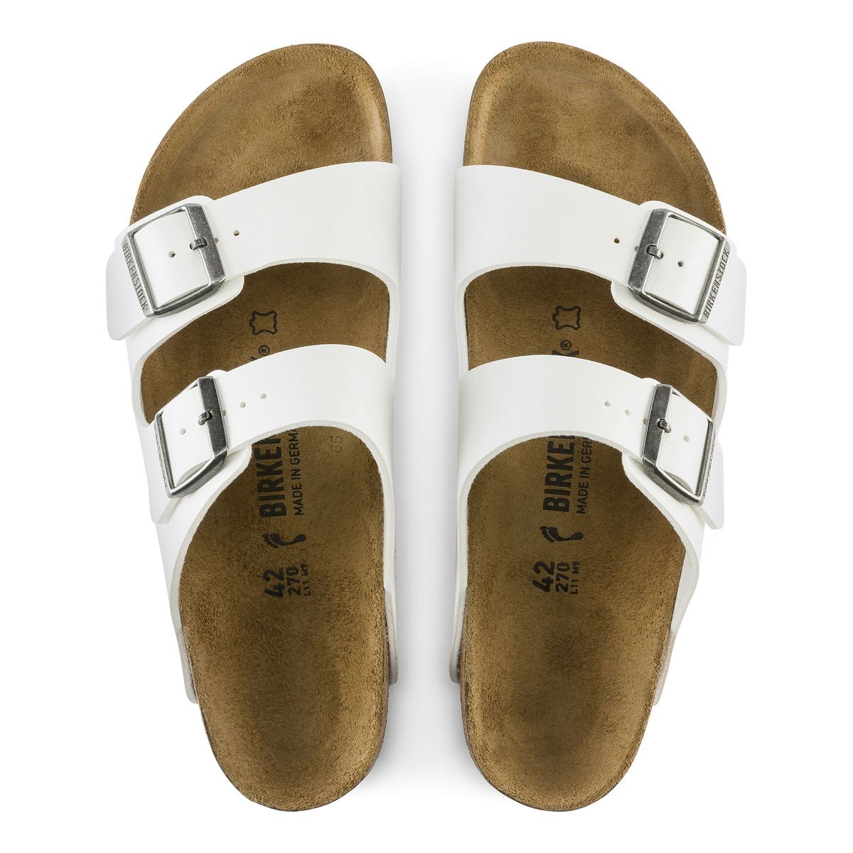 Birkenstock Arizona Birko-Flor Sandal – White