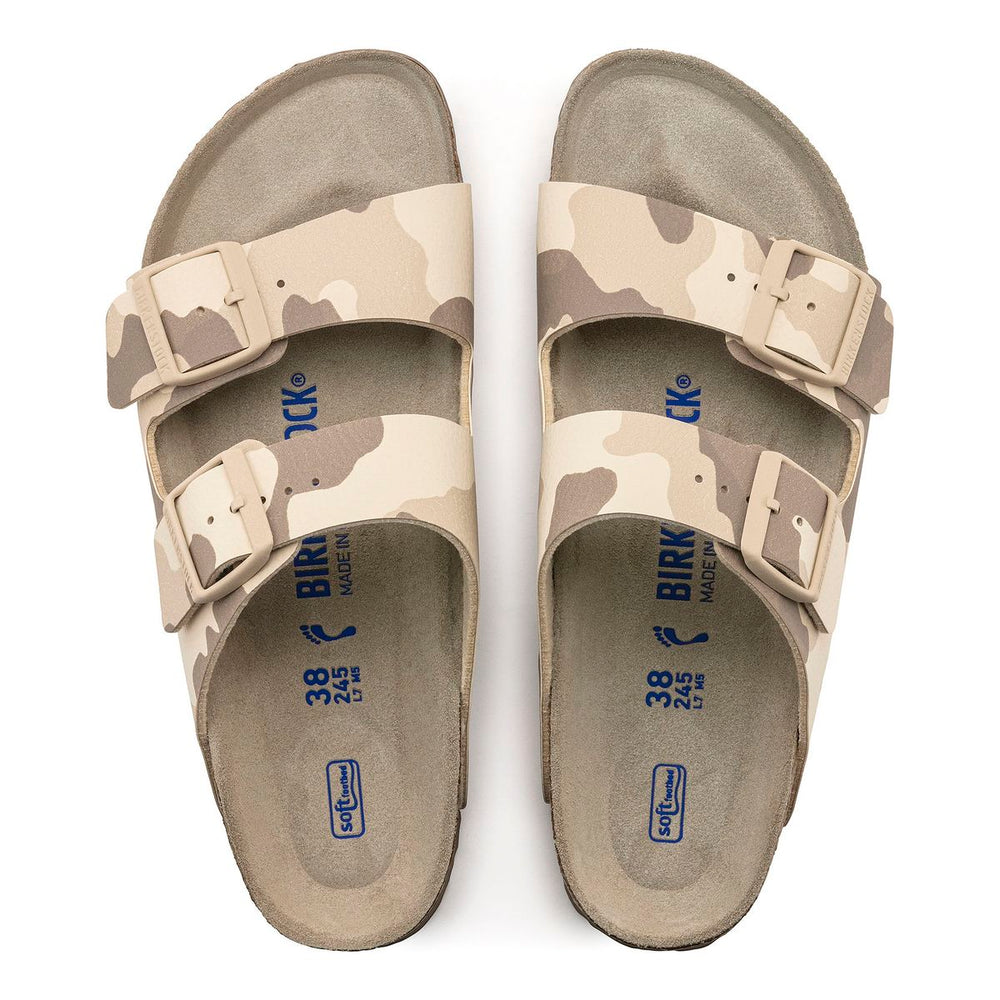 Birkenstock Arizona Soft Footbed Sandal – Desert Soil Camo Gray/Taupe