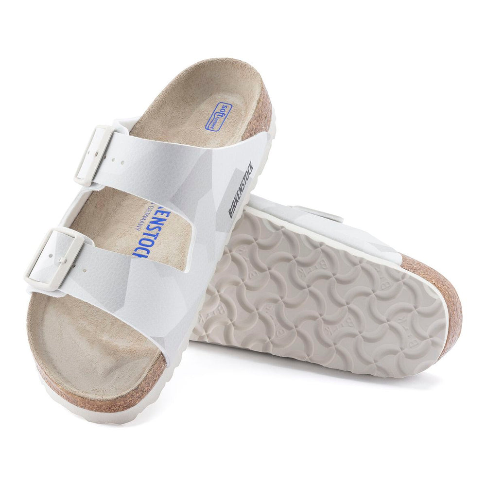 Birkenstock Arizona Men's Soft Footbed Birko-Flor in Desert Soil Camo