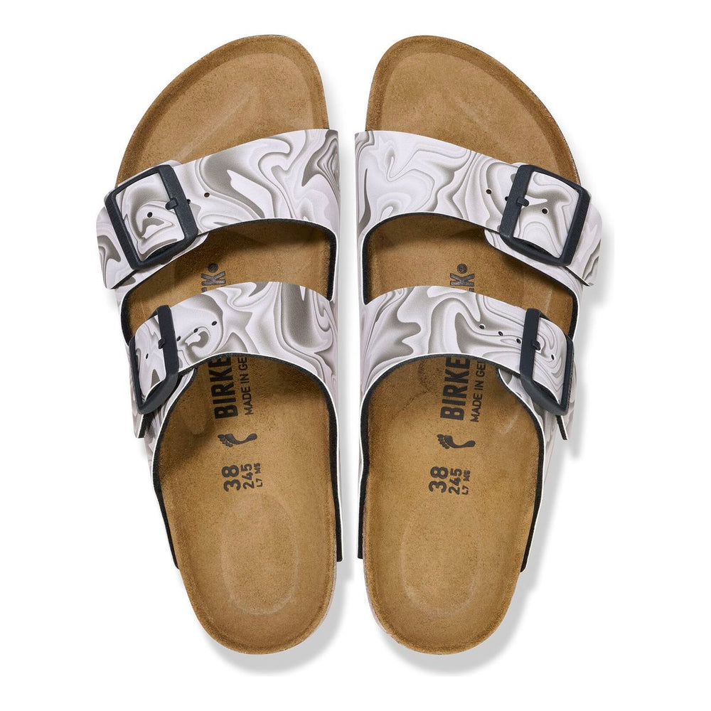 Birkenstock Arizona Birko-Flor – Marble Black
