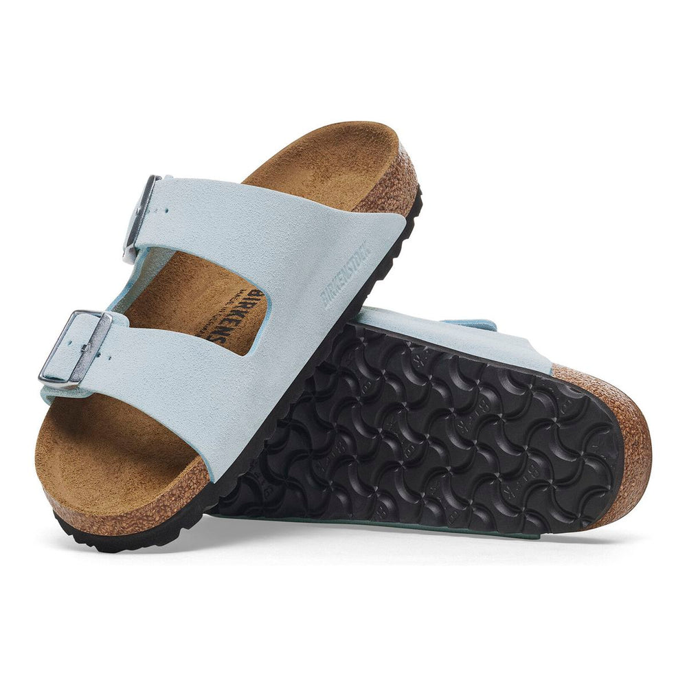 Birkenstock Arizona Suede Leather — Baby Blue