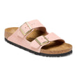 Birkenstock Arizona Suede Leather — Light Rose