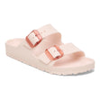 Birkenstock EVA Arizona Essentials in Stealth Pink at Walking On a Cloud. 