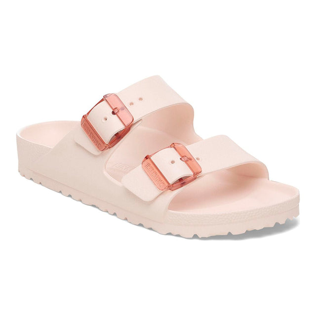 Birkenstock EVA Arizona Essentials in Stealth Pink at Walking On a Cloud. 