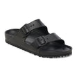 Birkenstock EVA Arizona sandal in black. Perfect for the pool and beach. A best seller at Walking On a Cloud