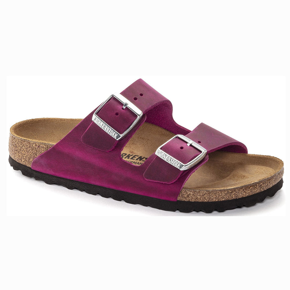Birkenstock Arizona Oiled Leather — Fuchsia