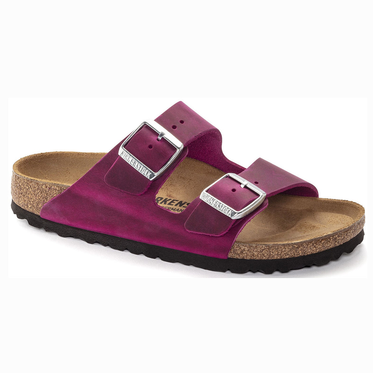 Birkenstock Arizona Oiled Leather — Fuchsia