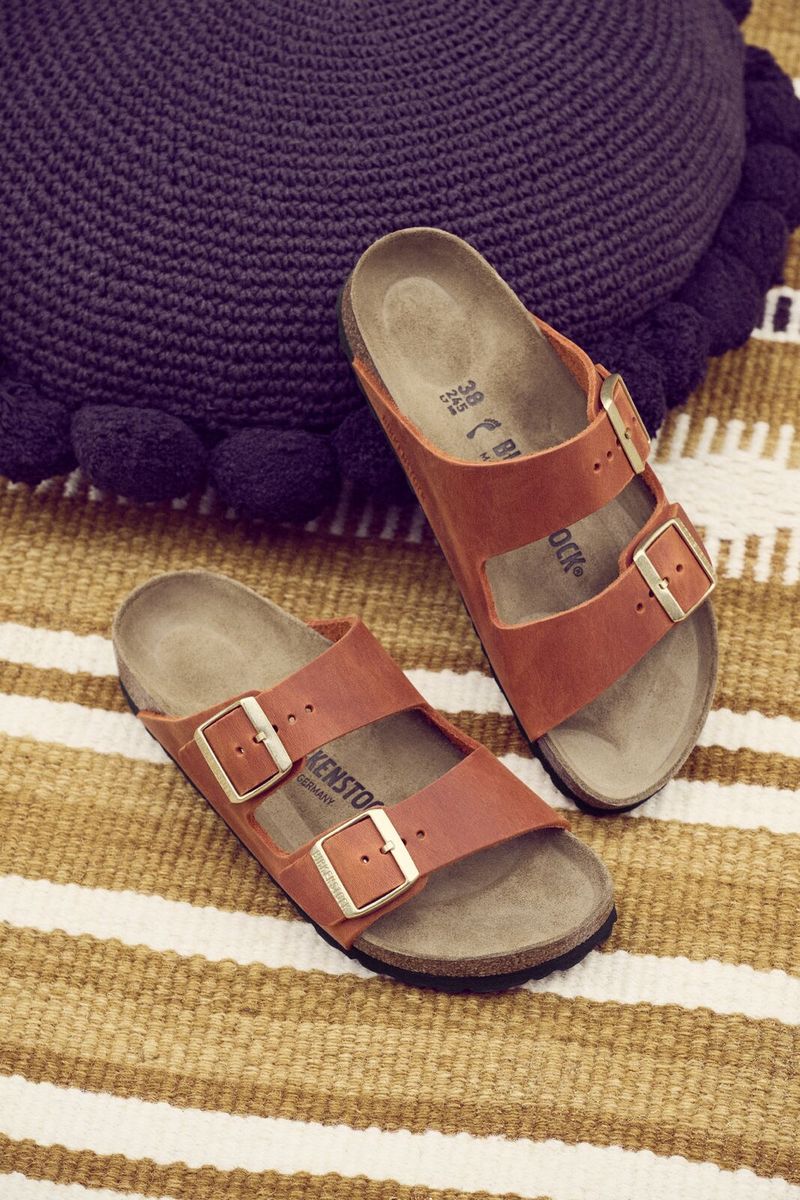 Birkenstock Arizona Oiled Leather — Burnt Orange