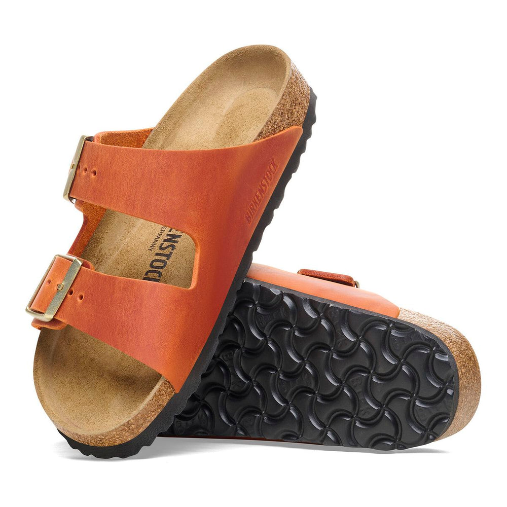 Birkenstock Arizona Oiled Leather — Burnt Orange