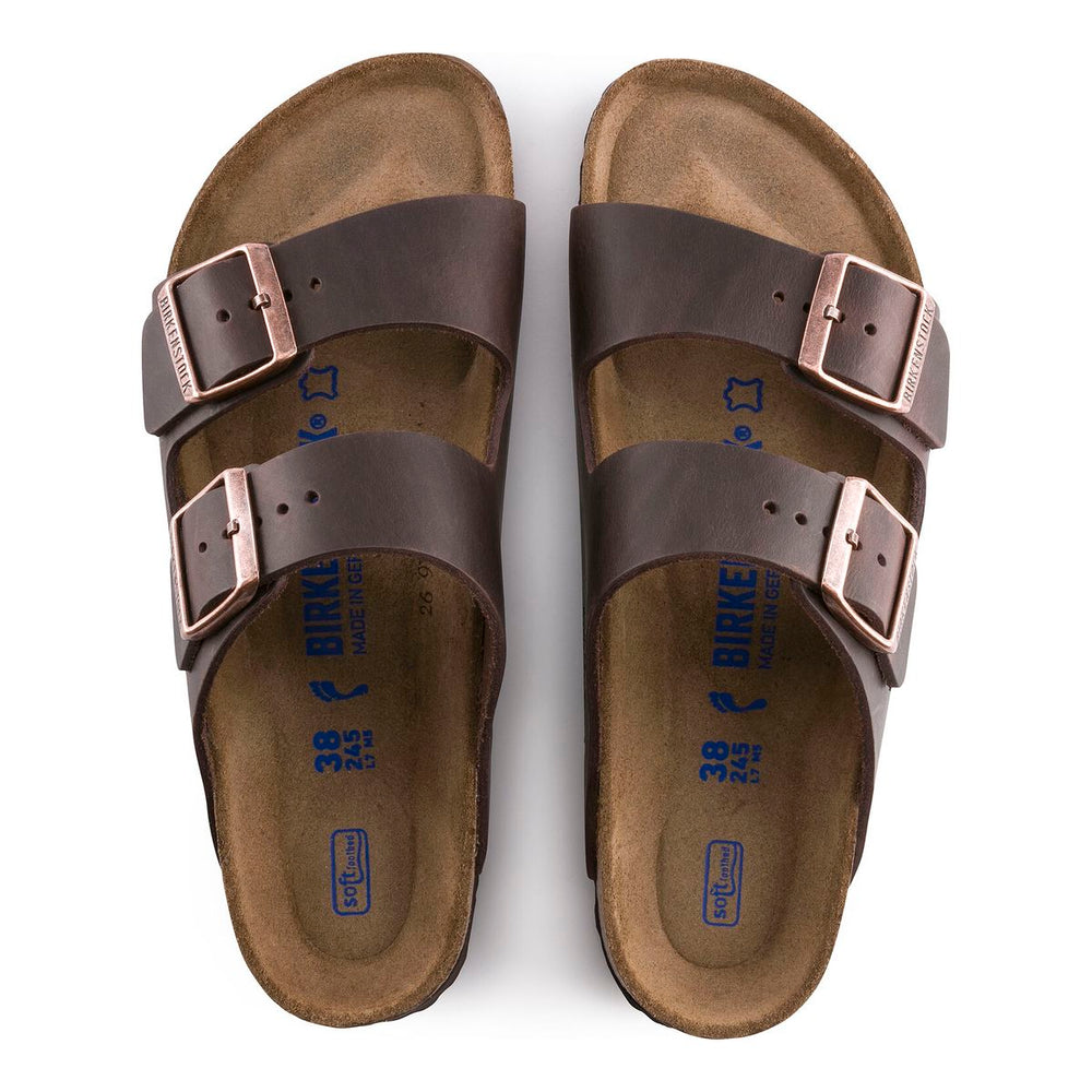Birkenstock Arizona Soft Footbed — Habana Oiled Leather