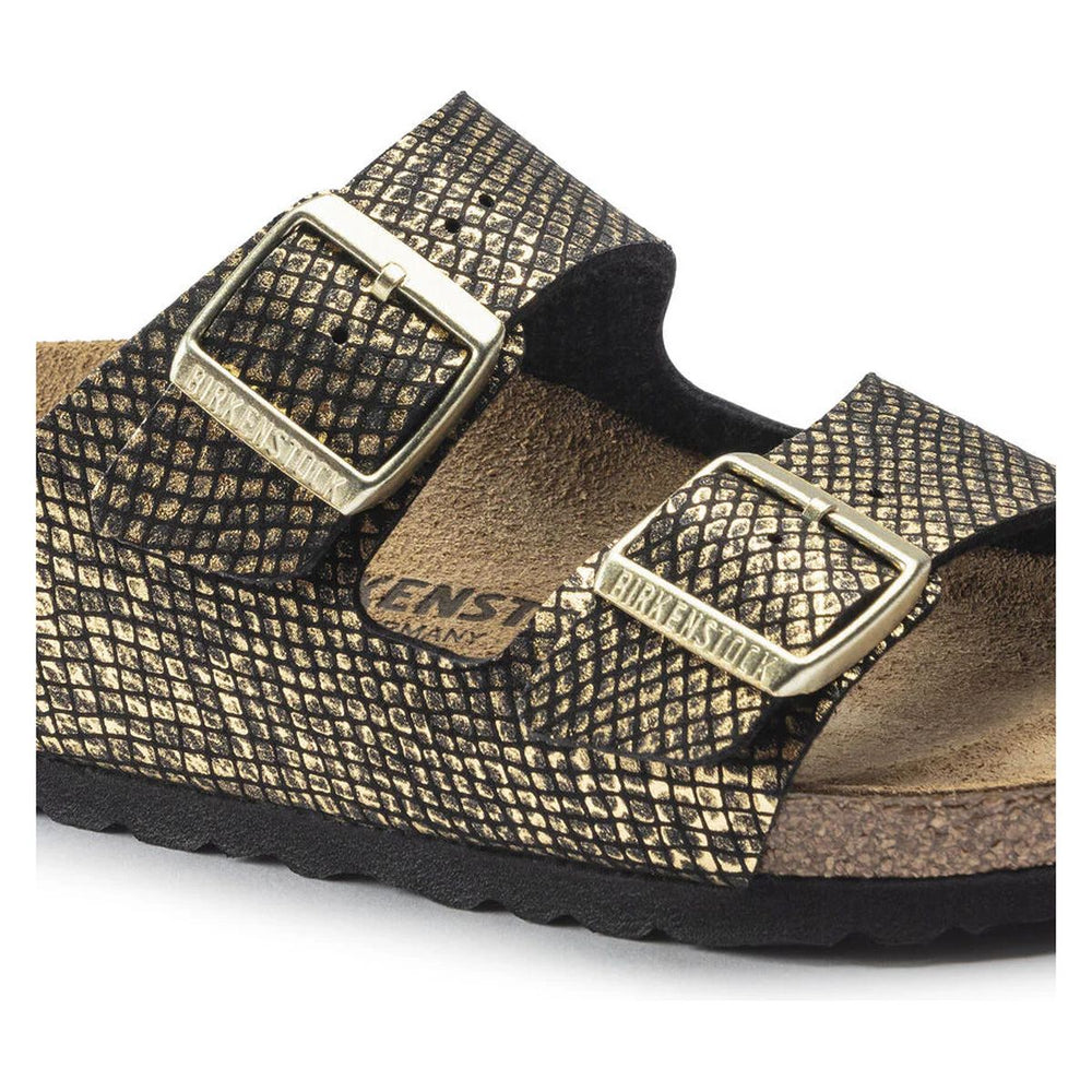 Birkenstock Arizona – Black Shiny Python