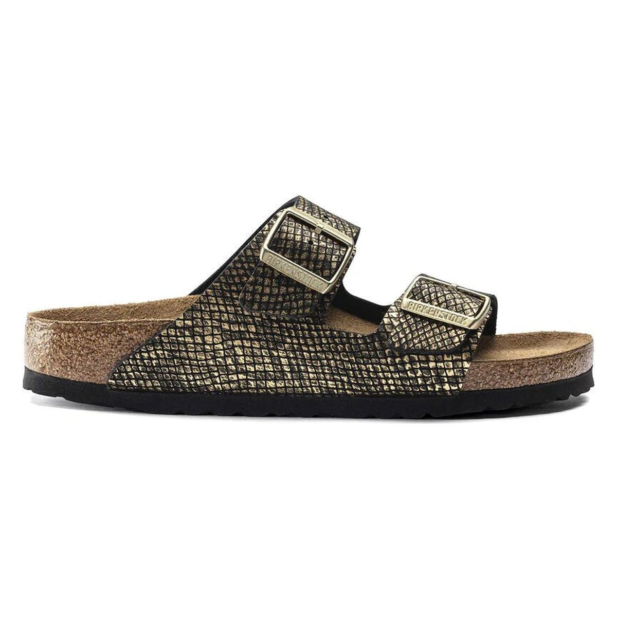 Birkenstock Arizona – Black Shiny Python