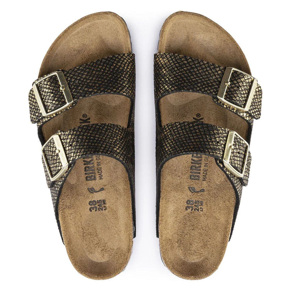 Birkenstock Arizona – Black Shiny Python