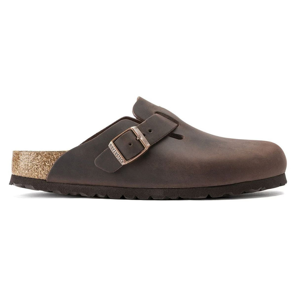 Birkenstock Boston Oiled Leather Clog – Habana