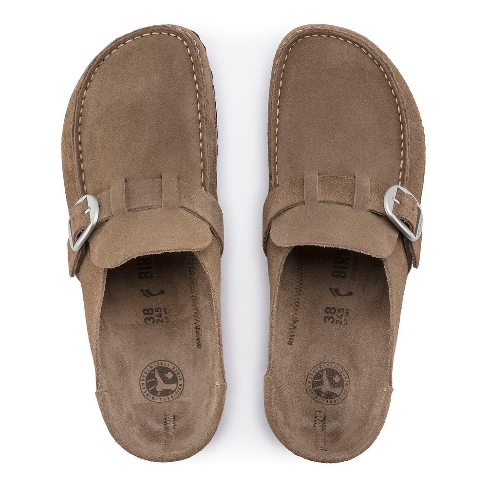 Birkenstock Buckley Clog – Gray/Taupe