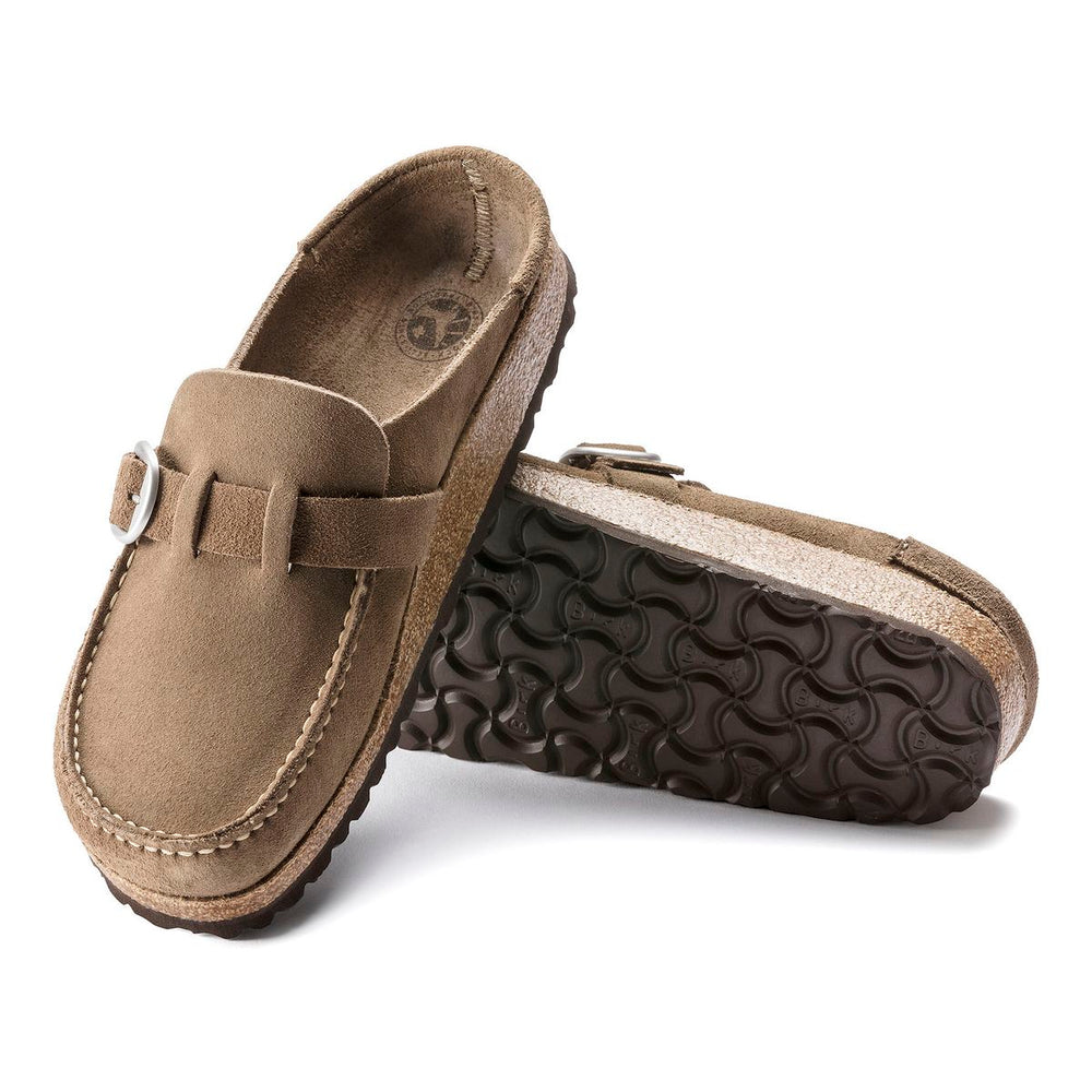 Birkenstock Buckley Clog – Gray/Taupe