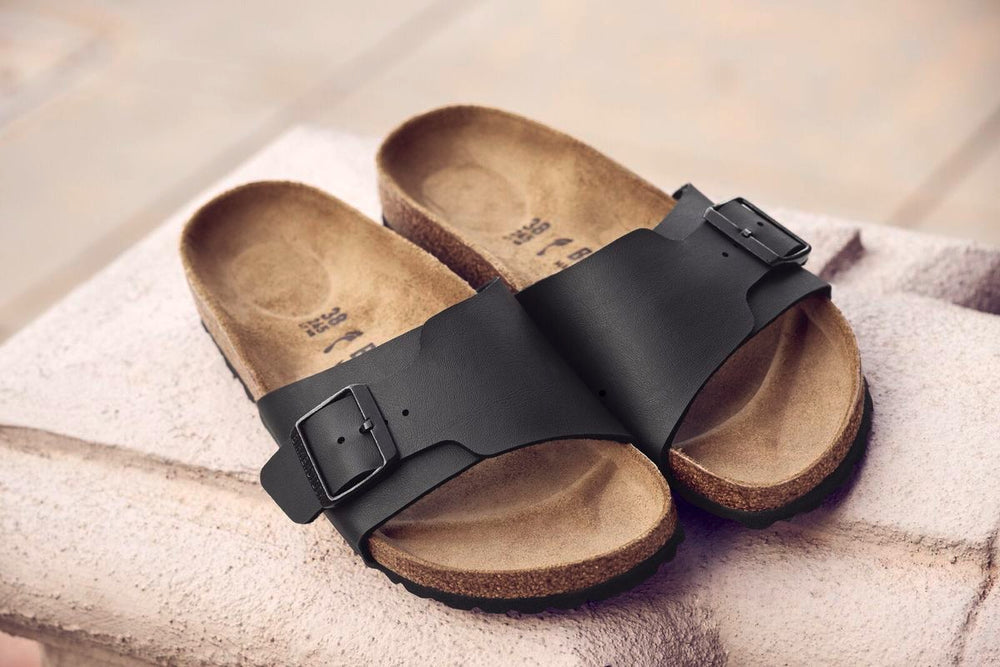 Birkenstock Catalina Birko-Flor Sandal - Black