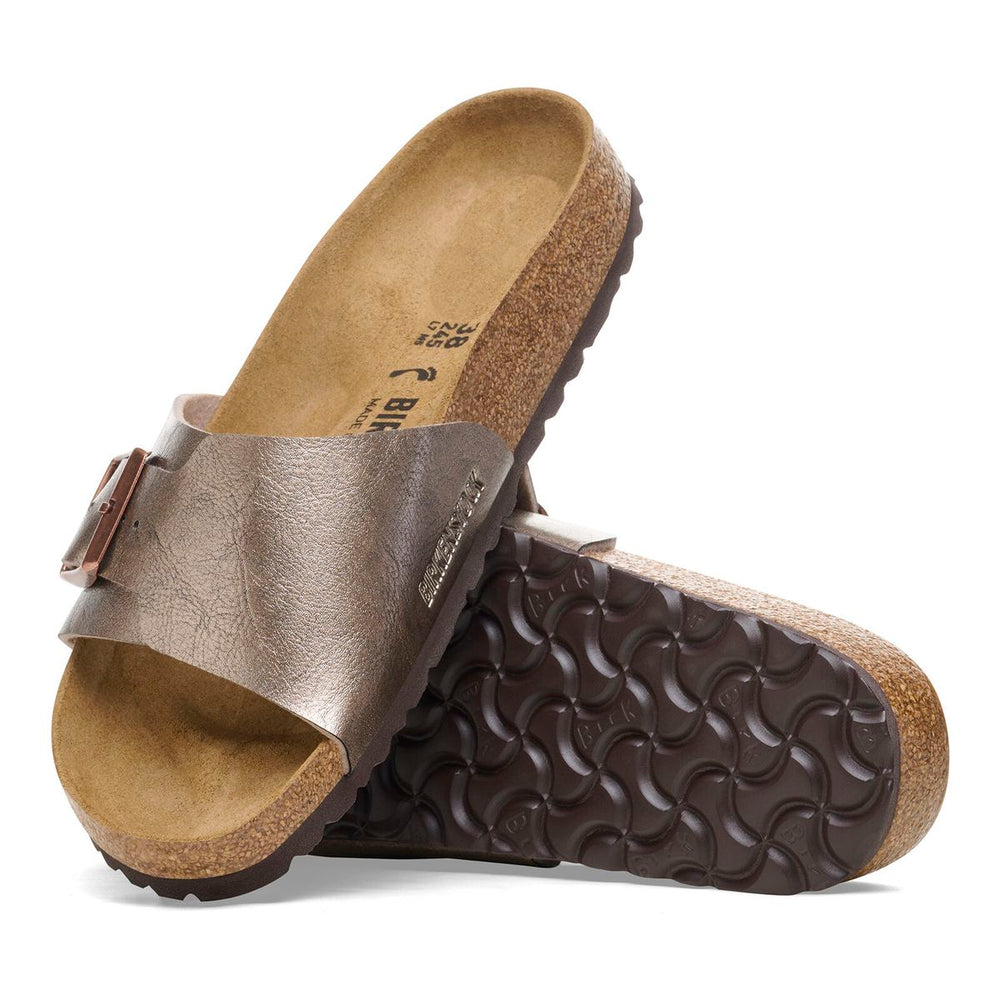 Birkenstock Catalina Birko-Flor Sandal - Taupe Metallic