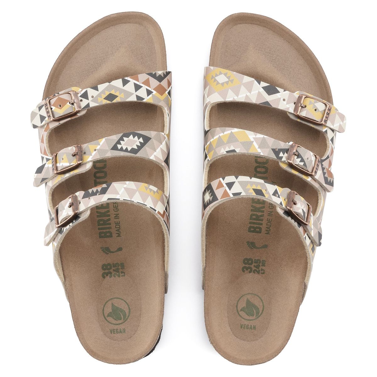 Birkenstock Florida Vegan Birko-Flor – Taupe