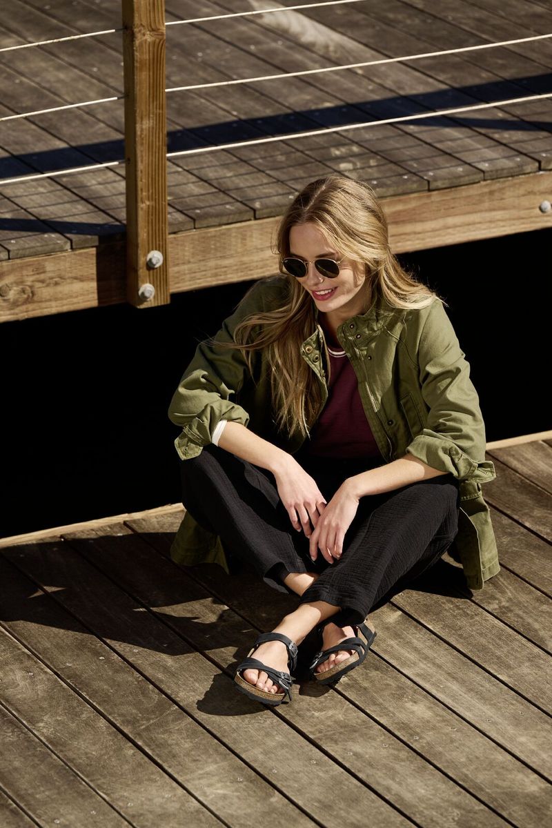 Birkenstock Franca Oiled Leather – Black