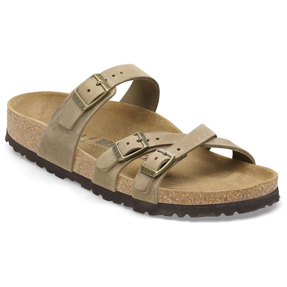 Birkenstock Franca Oiled Leather – Tobacco