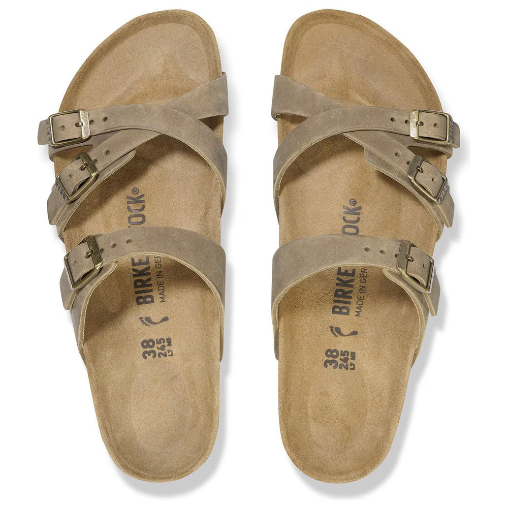 Birkenstock Franca Oiled Leather – Tobacco
