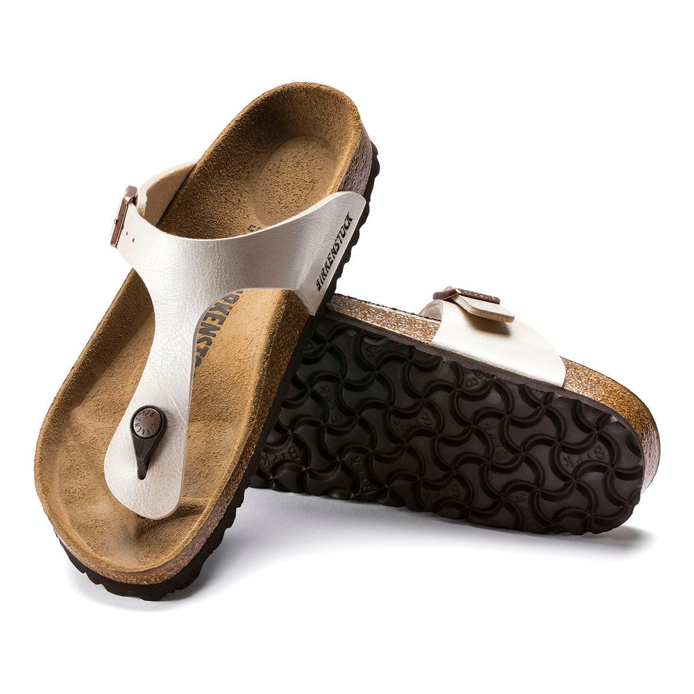 Birkenstock Gizeh Birko-Flor – Pearl White