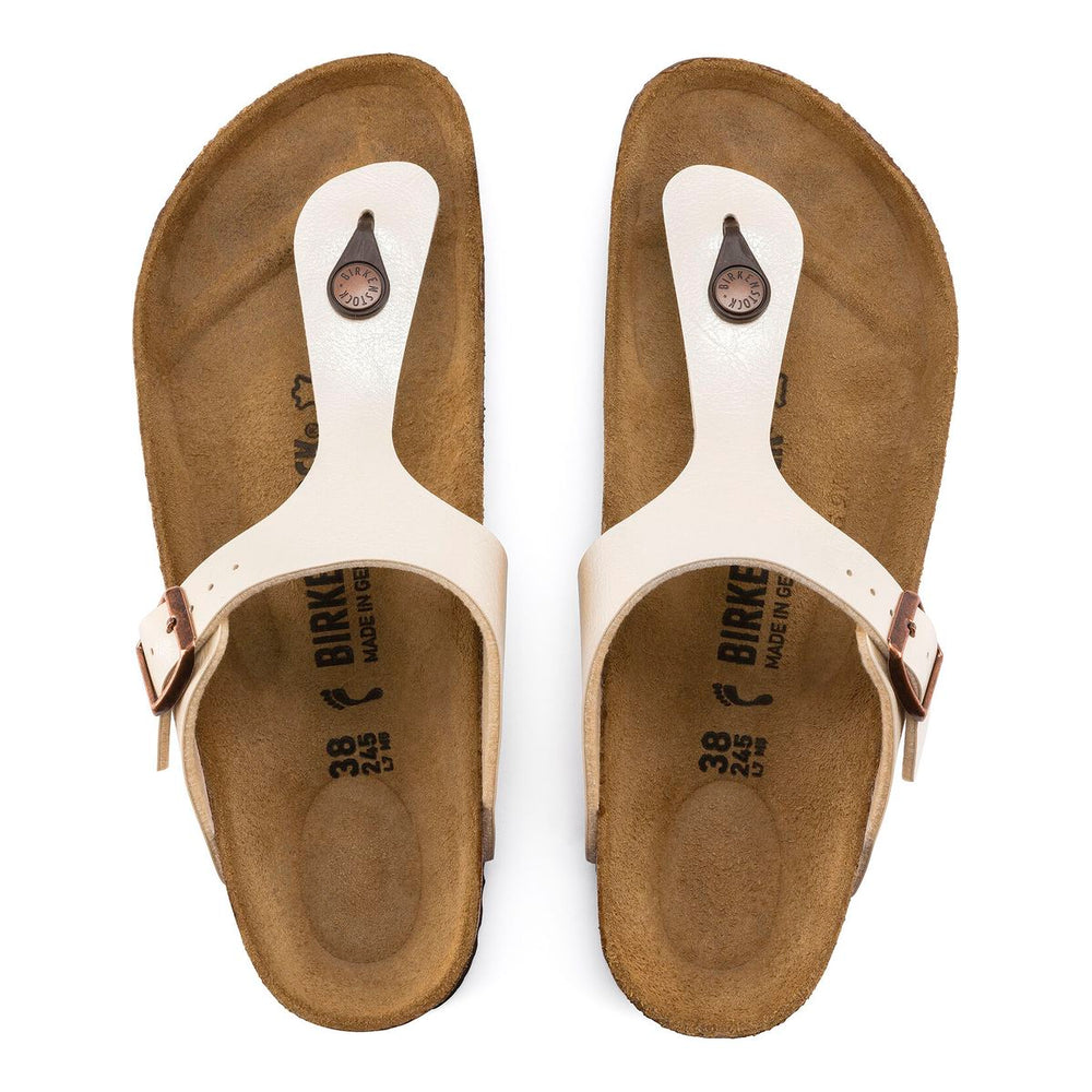 Birkenstock Gizeh Birko-Flor – Pearl White