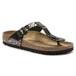 Birkenstock Gizeh Birko-Flor – Metallic Black