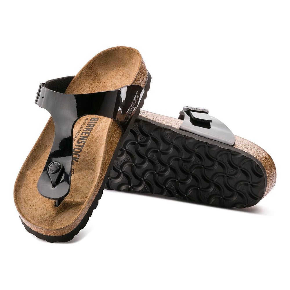 Birkenstock Gizeh Birko-Flor – Black Patent