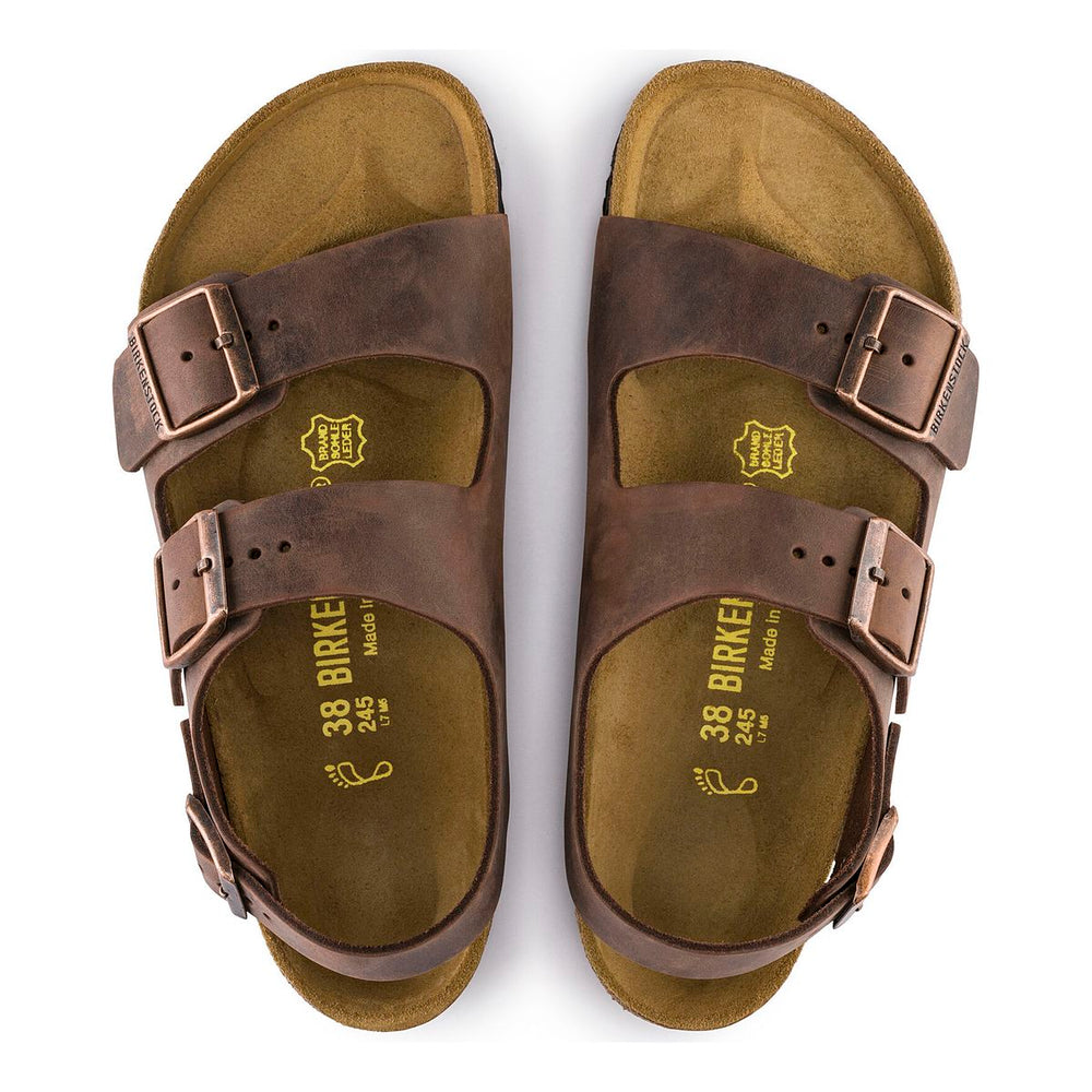 Birkenstock Milano Oiled Leather – Habana