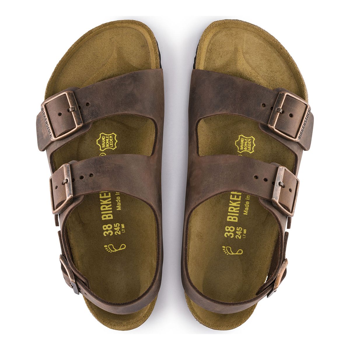 Birkenstock Milano Oiled Leather – Habana
