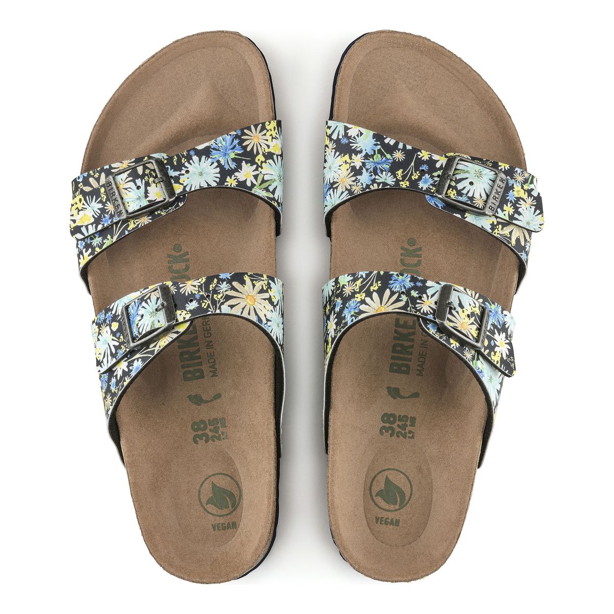 Birkenstock Sydney Vegan – Blue Floral