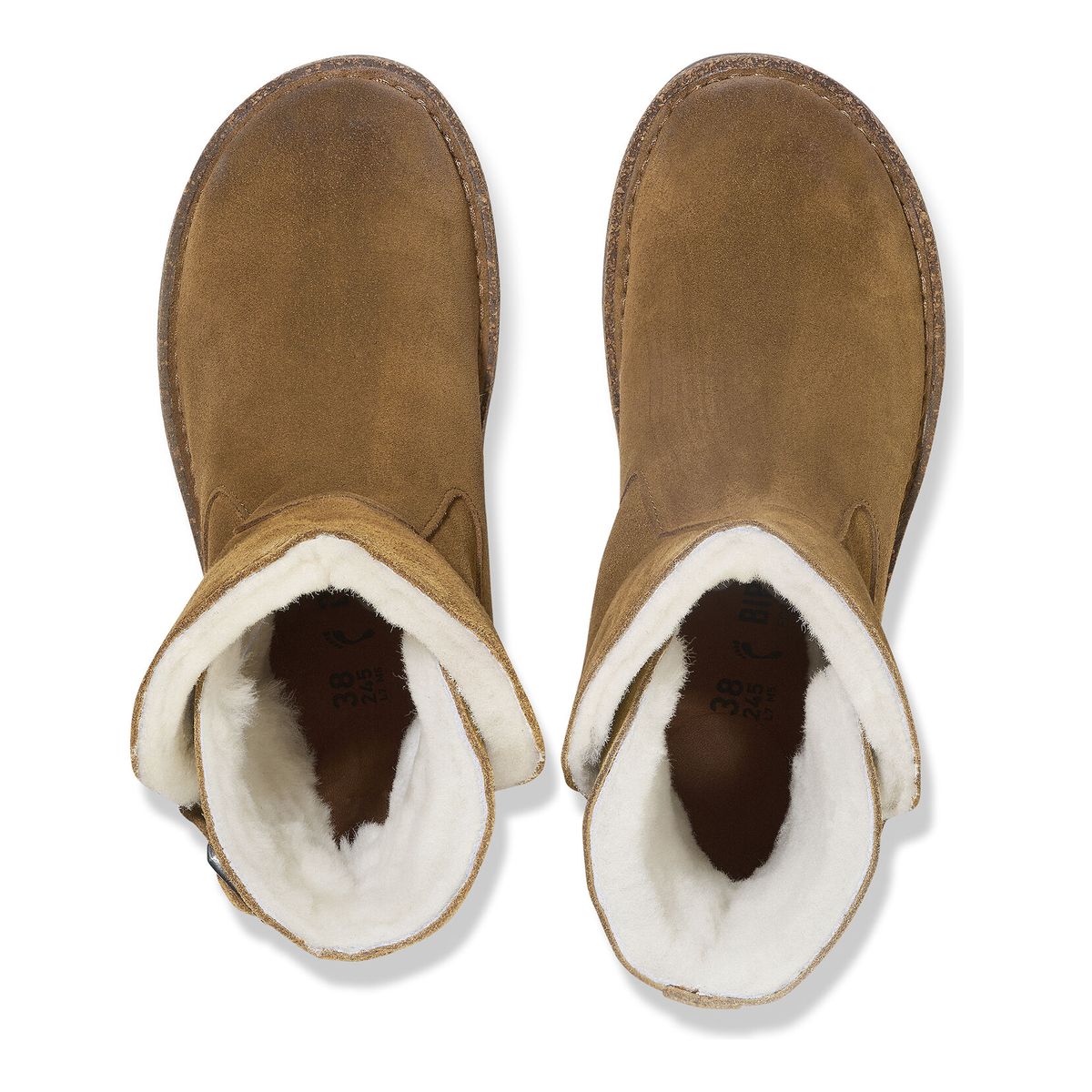 Birkenstock Uppsala Shearling – Dark Tea