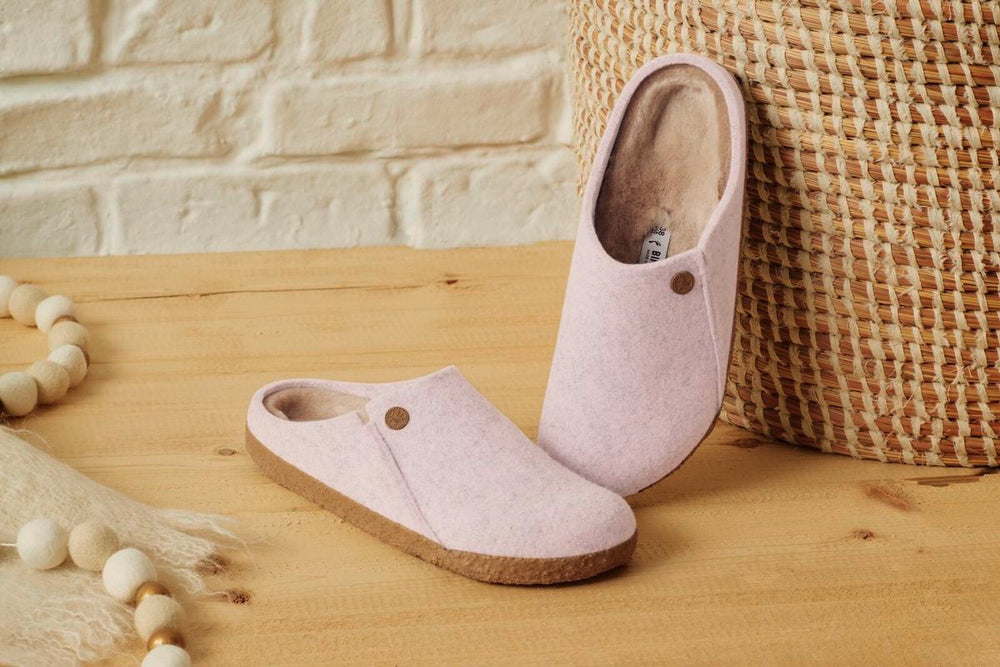 Birkenstock Zermatt Shearling – Light Rose