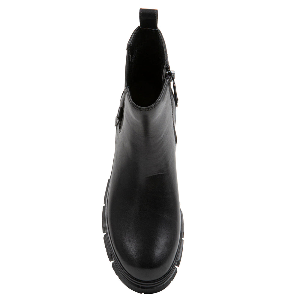 Penny Side Zip Waterproof Boot in Wide Width